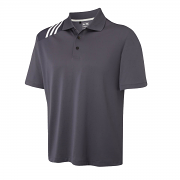 AD013 Climacool® 3-Stripe Solid Polo