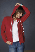 A521F Women's Full Zip Hooded Sweat