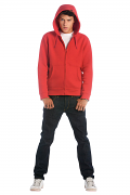 BA421 Hooded Full Zip/Mens