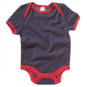 BE202 Baby Rib Contrast 2-Tone Ringer One Piece