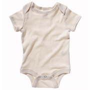 BE203 Baby Rib Organic Short Sleeve One Piece