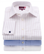 BR096 Bresso - Superfine Long Sleeve Cotton Shirt