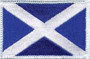 BD802 Scotland Iron on Badge