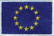 BD807 Europe Iron on Badge