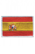 BD893 Spain Flag Badge