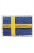 BD896 Sweden Flag Badge