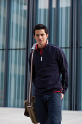 FR802 Men's Zip Neck Sweatshirt