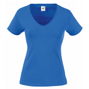SS047 Women's-Fit Valueweight V-Neck T