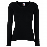 SS049 Women's-Fit Valueweight Long Sleeve T