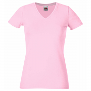 SS055 Women's-Fit V-Neck Tee