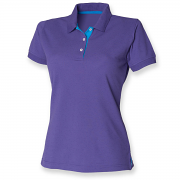 HB421 Women's Contrast 65/35 Polo