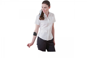 HB540 Women's Short sleeve fitted stretch shirt