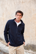 HB804 Full zip sweatshirt with cadet collar