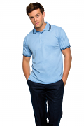 KK409 Tipped collar polo