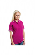 KK749 Women's Tipped Colar Polo