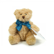 MM004 Bertie bear with concealed hand clip