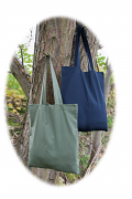 OK070 Organic shopper tote