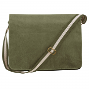 QD610 Vintage canvas despatch bag