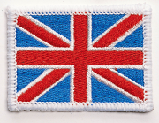 RR040 Embroidered flag badge