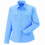 J918M Mens Roll-Sleeve Shirt Long Sleeve