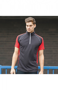 TL561 Teamsport Panel Polo Zip Neck