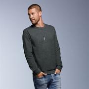 Anvil crew neck French terry sweatshirt