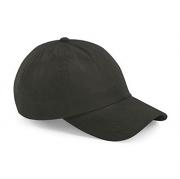 Waxed low profile cap