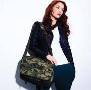 Camo messenger bag