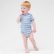 Baby stripy bodysuit