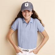 DryBlend™ youth double pique sports shirt