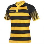 Junior touchline hooped match shirt