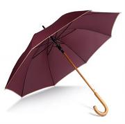 Automatic wooden umbrella