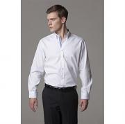 Contrast premium Oxford shirt (button down collar) long sleeve