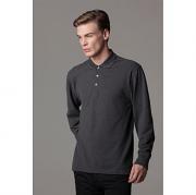 Pique polo long sleeved