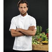 Culinary pull-on - chef's short sleeve tunic