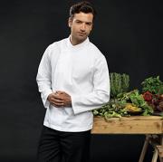 Culinary pull-on - chef's long sleeve tunic