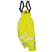 Bizflame rain unlined hi-vis antistatic FR trouser (S780)