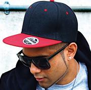 Core Bronx original flat peak-snapback dual colour cap