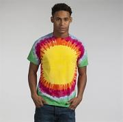 Rainbow sunburst T