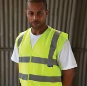 Top cool open mesh 2 band and braces waistcoat (HVW120)
