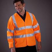 Hi vis long sleeve waistcoat (HVJ200)