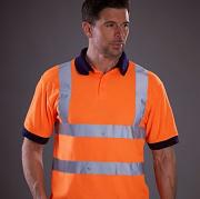 Hi vis short sleeve polo (HVJ210)