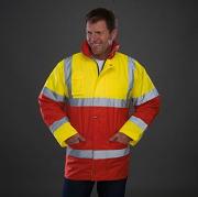 Hi vis contrast jacket (HVP303)