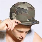 Camouflage snapback