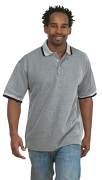 UC116 Two Tone Reebok Rib Polo