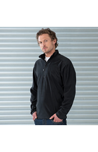 ¼-zip microfleece