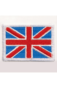 RR040 Embroidered flag badge