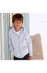 Classic 80/20 kids hooded sweatshirt jacket