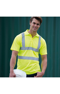 High-visibility polo