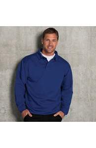 Heavy duty collar sweatshirt